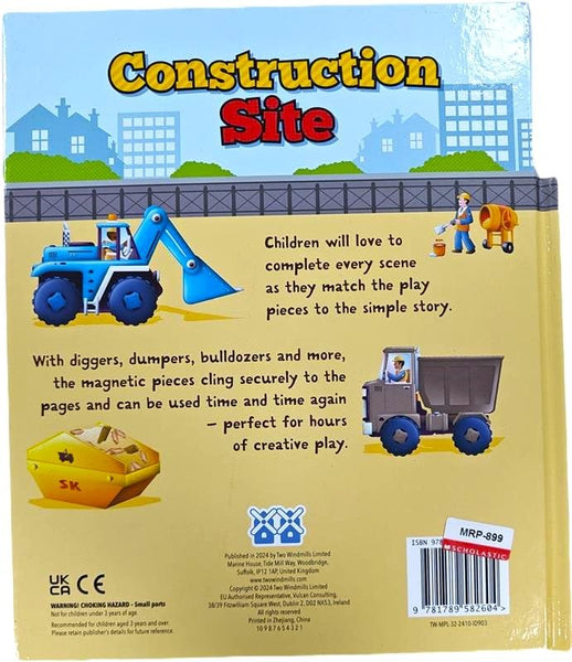 Magnetic Construction Site - Board Book