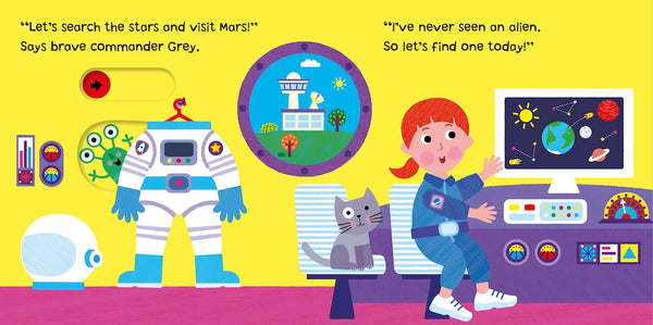 Out In Space (Hide And Seek Stories) - Board Book