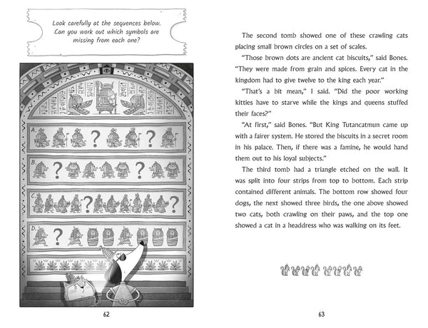 Sherlock Bones Puzzle Quest #2 : Sherlock Bones and the Curse of the Pharaoh’s Mask - Paperback