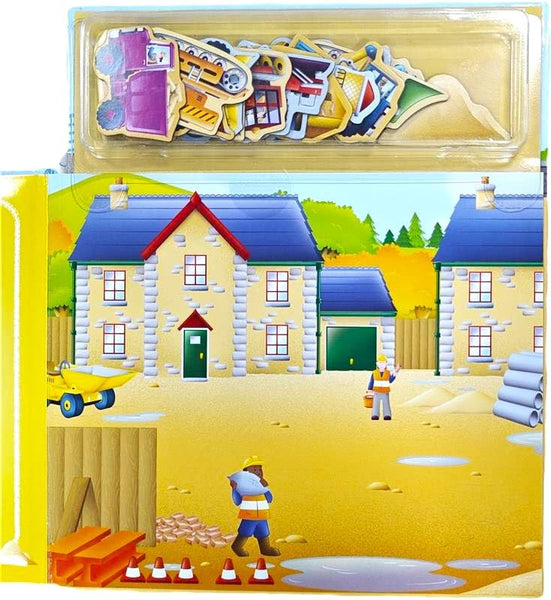 Magnetic Construction Site - Board Book