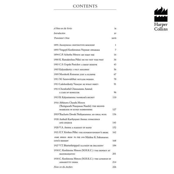 The Second Marriage of Kunju Namboodiri and Other Classic Malayalam Stories - Paperback