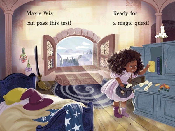 Step into Reading 1 Maxie Wiz And The Magic Charms - Paperback
