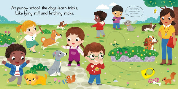 Busy Puppies - Board book