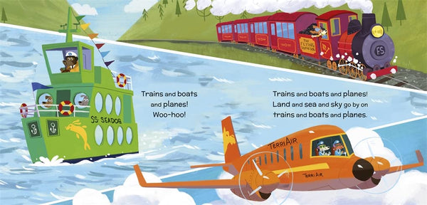 Trains,Boats And Planes - Hardback