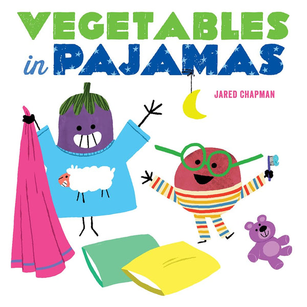Vegetables in Pajamas - Board Book