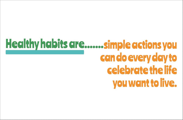 A Kids Book About Healthy Habits - Hardback