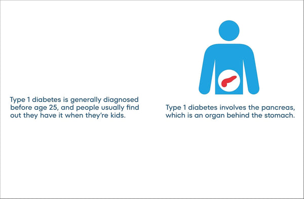 A Kids Book About Type 1 Diabetes - Hardback