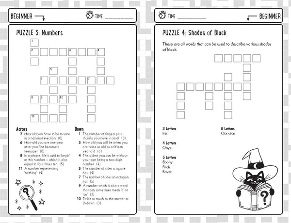 Vocabulary Crosswords For Clever Kids - Paperback