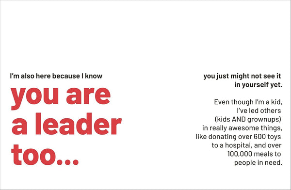 A Kids Book About Leadership - Hardback
