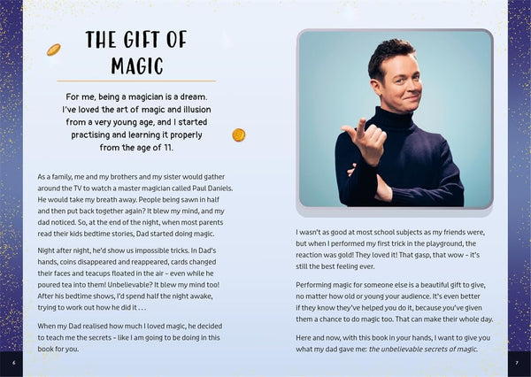 UNBELIEVABLE! The Secrets Of Magic Revealed by Stephen Mulhern - Hardback