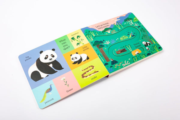 Let's Go Home, Baby Panda - Board book