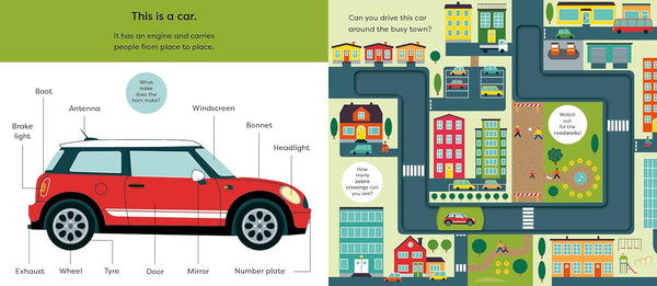 Make Tracks : Cars - Board book