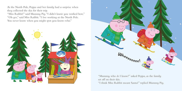 Peppa Pig : Peppa Visits Santa - Paperback