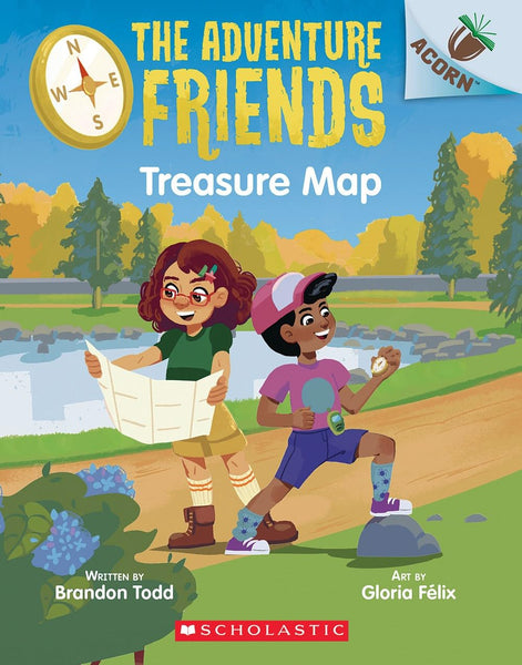 The Adventure Friends #1 : Treasure Map : An Acorn Book -Paperback
