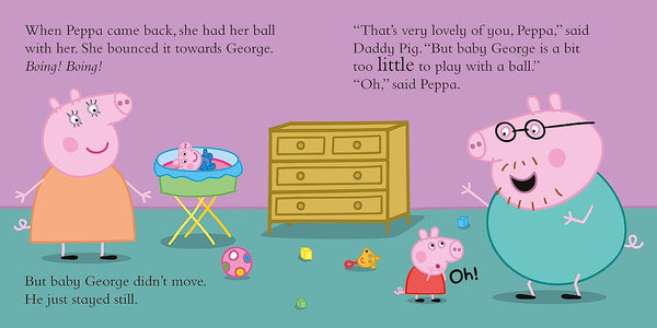 Peppa Pig: Peppa and the New Baby - Board Book