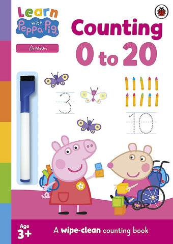 Learn With Peppa: Counting 0–20 - Paperback