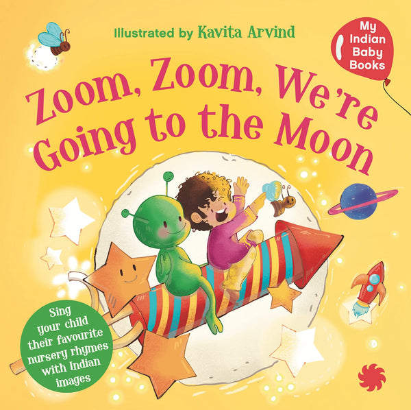 Zoom Zoom , We Are Going To The Moon - Board Book