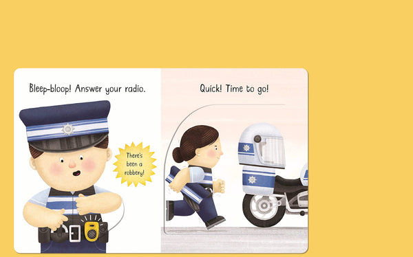 Busy Day: Police Officer: An action play book - Board Book