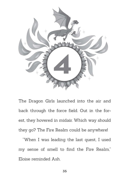Dragon Girls #17 : Ash The Blaze Dragon - Paperback