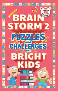 Brain Storm: Puzzles And Challenges For Bright Kids - Paperback