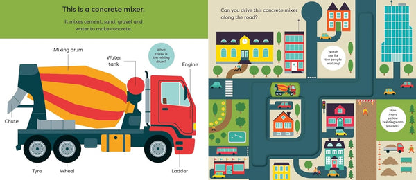 Make Tracks : Building Site - Board book