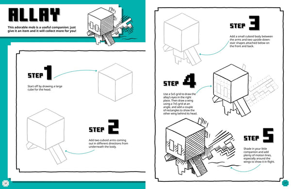 Minecraft How To Draw - Paperback