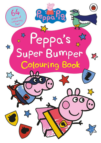 Peppa Pig : Peppa’s Super Bumper Colouring Book - Paperback