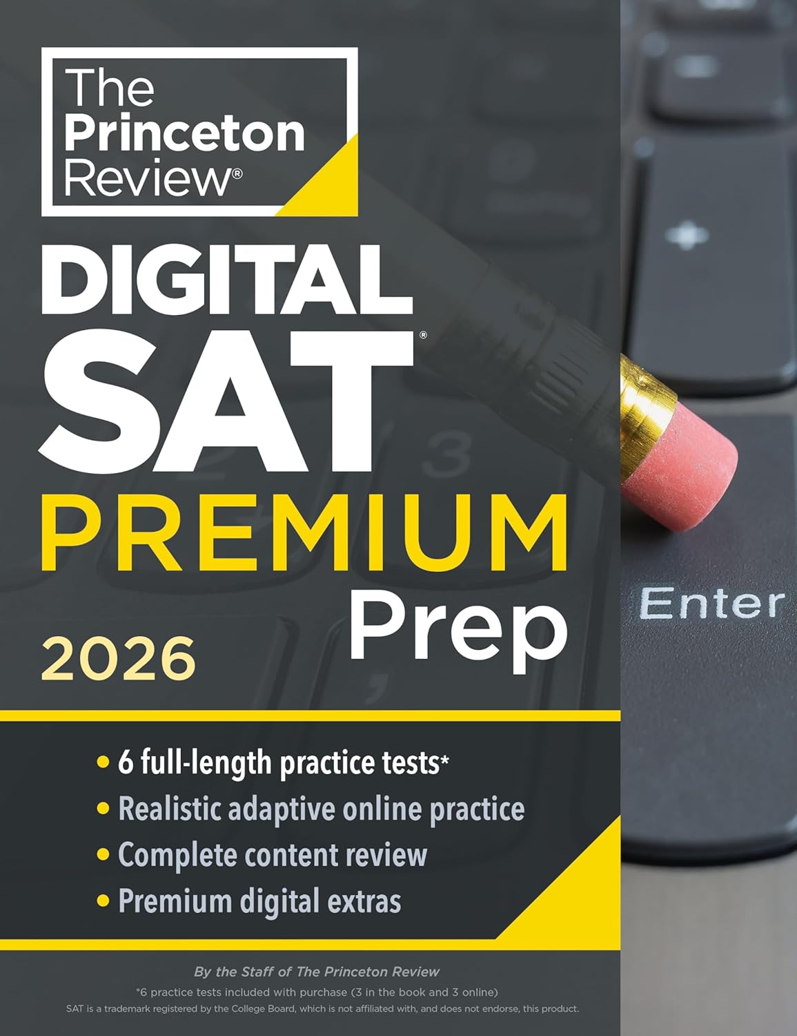 Princeton Review Digital SAT Premium Prep, 2026 - Paperback