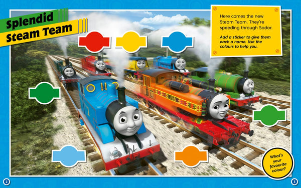 Thomas & Friends : Thomas Big Sticker Adventures - Paperback