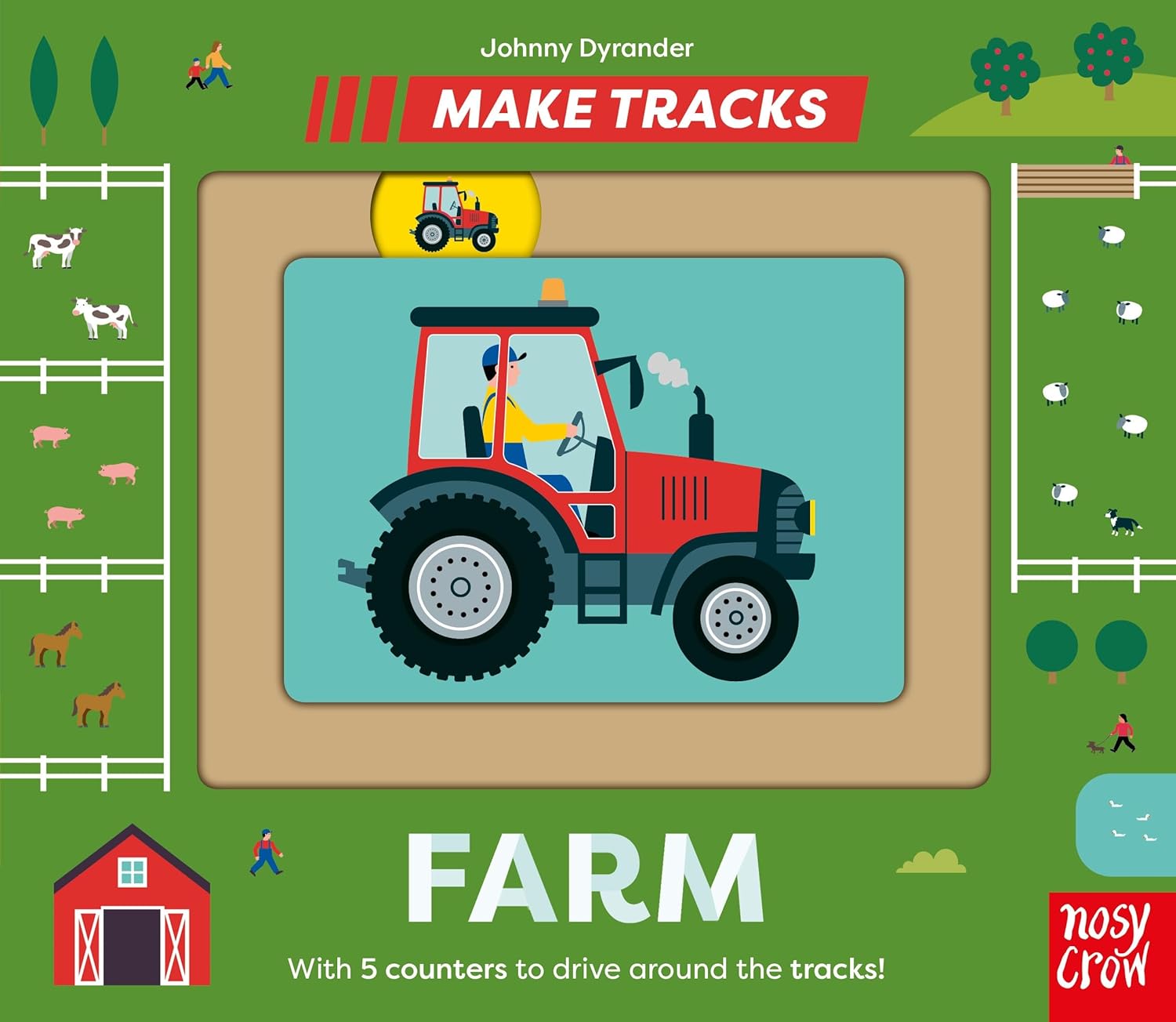 Make Tracks : Farm - Board book