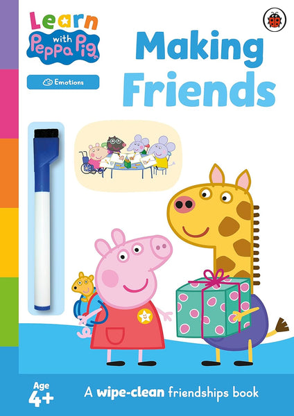 Learn with Peppa : Making Friends - Paperback