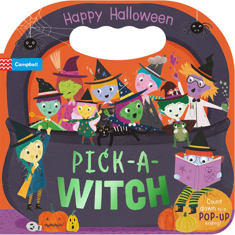 Pick-a-Witch: Happy Halloween - Board book