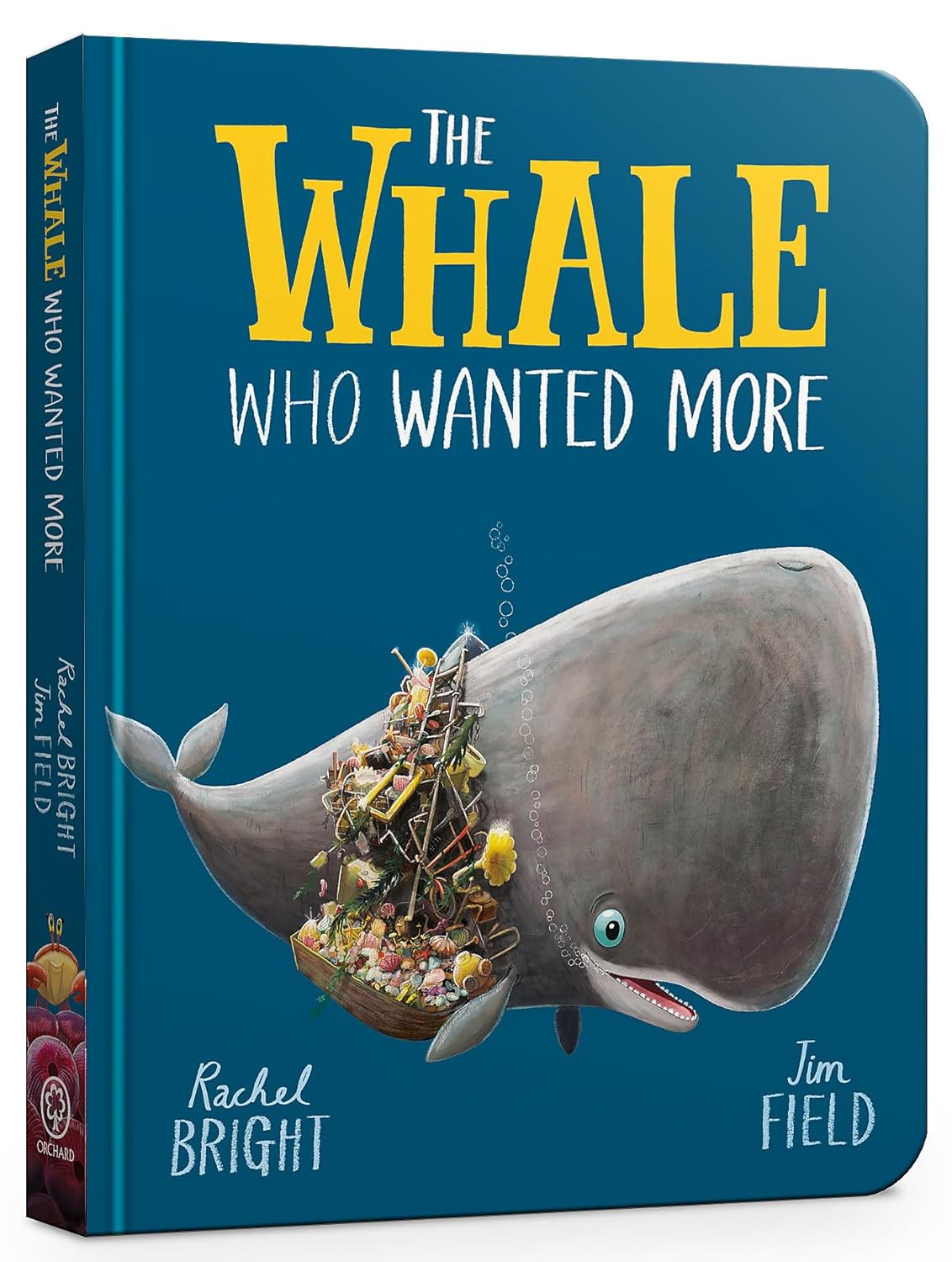 The Whale Who Wanted More - Board book