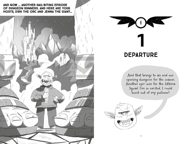 Dungeon Runners #2 : Sky Battle - Paperback