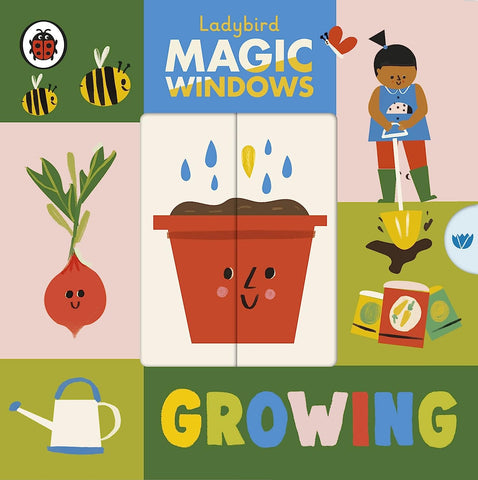 Magic Windows: Growing - Board Book