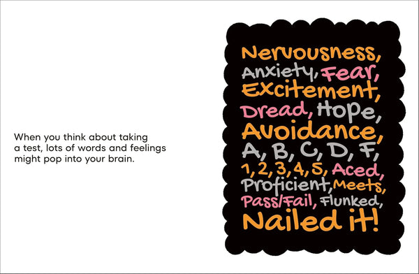 A Kids Book About Tests - Hardback