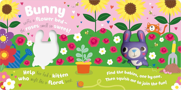 Squish ''N'' Squeeze Bunny! - Board Book