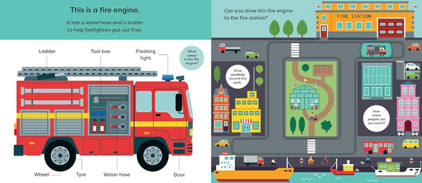 Make Tracks : Emergency - Board book