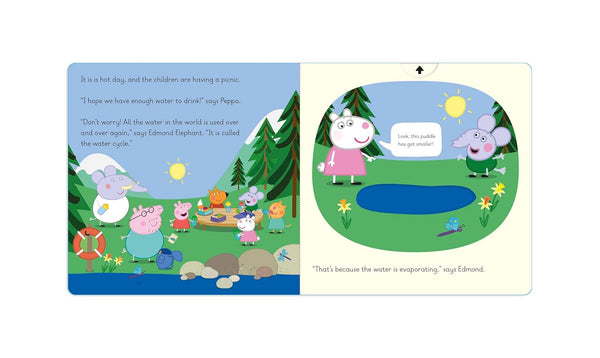 Learn With Peppa: Peppa And The Water Cycle - Board Book