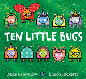 Ten Little Bugs - Paperback