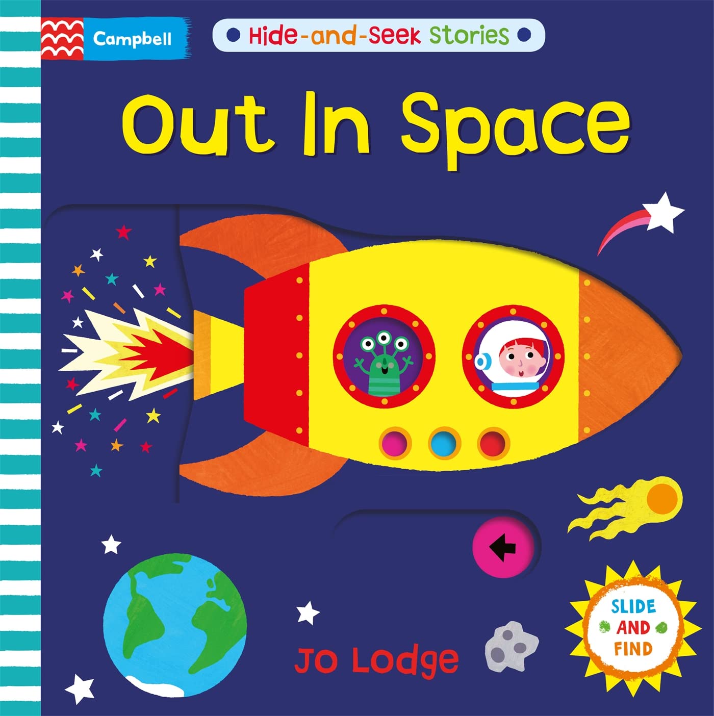 Out In Space (Hide And Seek Stories) - Board Book