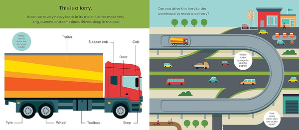 Make Tracks : Trucks - Board book