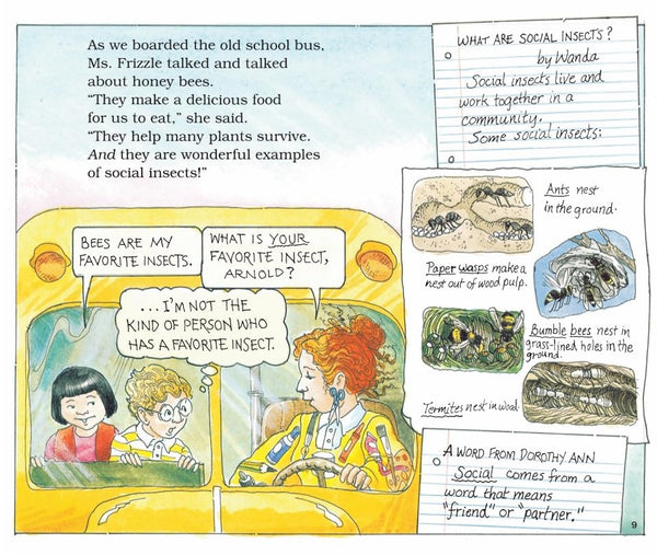 Magic School Bus : Inside A Beehive - Paperback