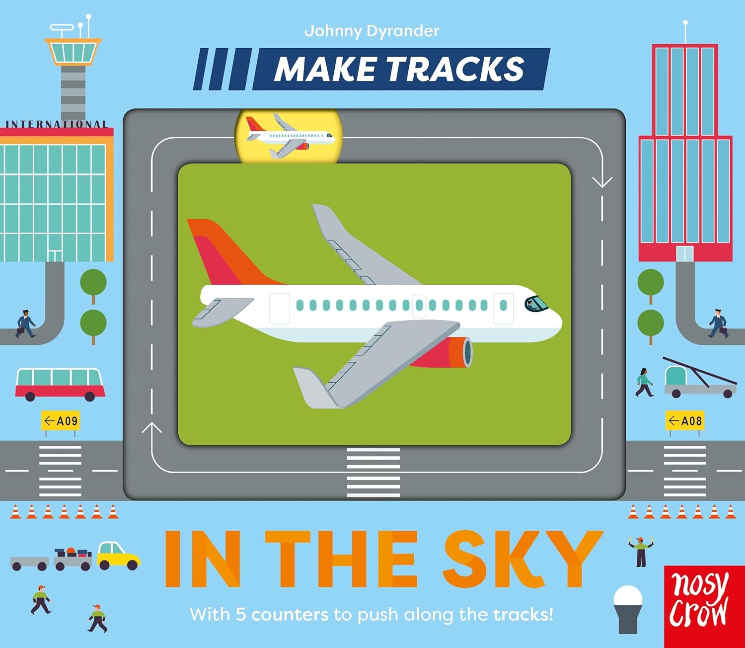 Make Tracks : In the Sky - Board book