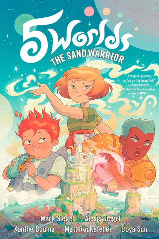 5 Worlds Book #1 : The Sand Warrior - Hardback