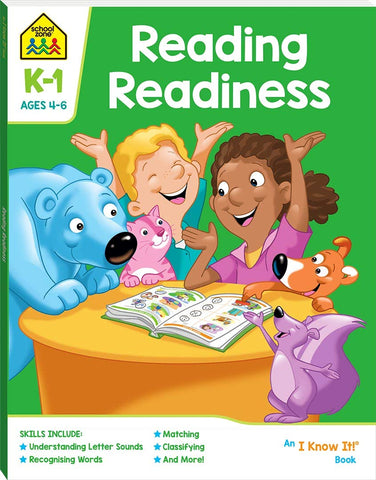 School Zone Reading Readiness I Know It Book - Paperback