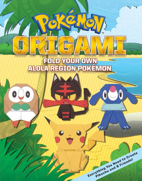 Fold Your Own Alola Region Pokemon - Paperback