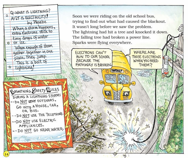 Magic School Bus : And The Electric Field Trip - Paperback