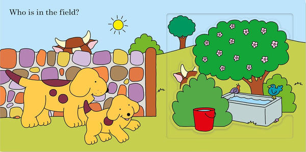 Who's on the Farm, Spot? - Board book