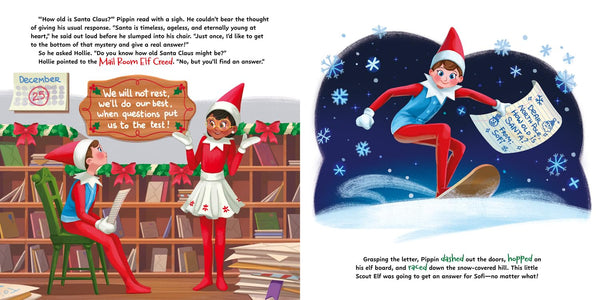 The Elf on the Shelf : How Old is Santa Claus? - Paperback
